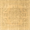 thumbnail image 1 of Ahgly Company Indoor Square Persian Brown Traditional Area Rugs, 4' Square, 1 of 4