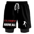 thumbnail image 2 of Roman Reigns Family Above All Sweatshorts Women Men Casual Short Basketball Pants Fashion Outdoor Sportwear, 2 of 3