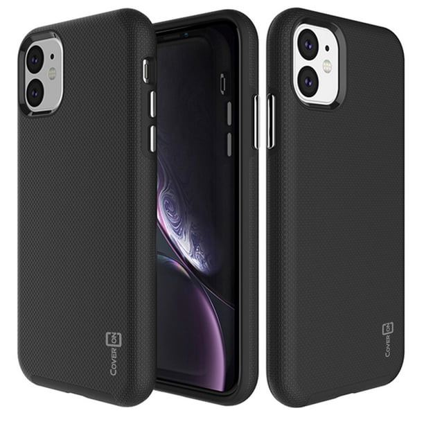 Coveron Apple Iphone 11 Case Rugged Series Protective Hybrid Phone Cover Walmart Com
