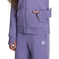 thumbnail image 5 of Reebok Girl’s Game Day Fleece Full Zip Hoodie, Sizes 4-18, 5 of 5