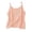 Orange, variant on Girls Linen Cami Tank Tops Plaid Spaghetti Strap Tees Casual Summer Shirts(Red/5 Years)