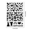 thumbnail image 6 of 1Sheet Egg PVC Plastic Clear Stamps for DIY Scrapbooking Photo Album Decorative Cards Making, 6 of 8