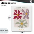 thumbnail image 4 of Stupell Industries Eclectic Muted Dublin Flower Market Canvas Art, 24 x 30, by Lucille Price, 4 of 8