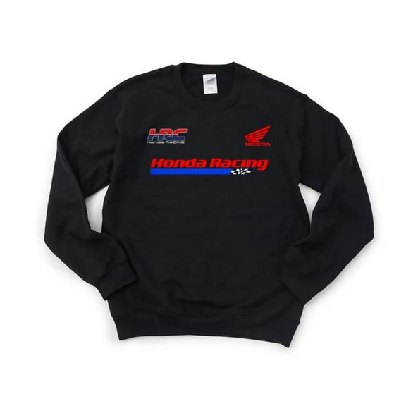 Retro HRC Honda Racing Sports Graphic Motorcycle Motocross Motorsport Fan Sweatshirt, for men & women, up to size 5XL