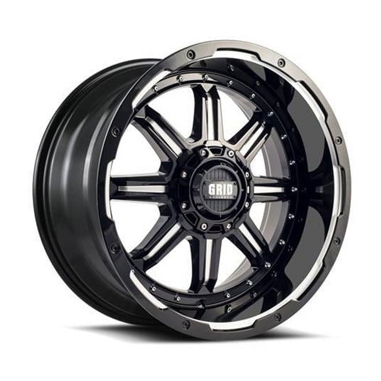 ◆めん◆ 9517980312 Mo951 Moto Metal Wheel - Gloss Black Machined,
