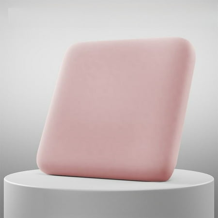 

Durable for Long Sitting Lumbar Support Pain Relief 4cm Thick Rebound Memory Foam Ultra Soft Office Chair Pad Car Seat Pad Seat Cushion Waist Cushion PINK-40X40X4CM