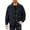 Black, variant on Men's Winter Retro Long-Sleeve Button-Down Ribbed Workwear Corduroy Jacket with Pockets, Brown, Size M