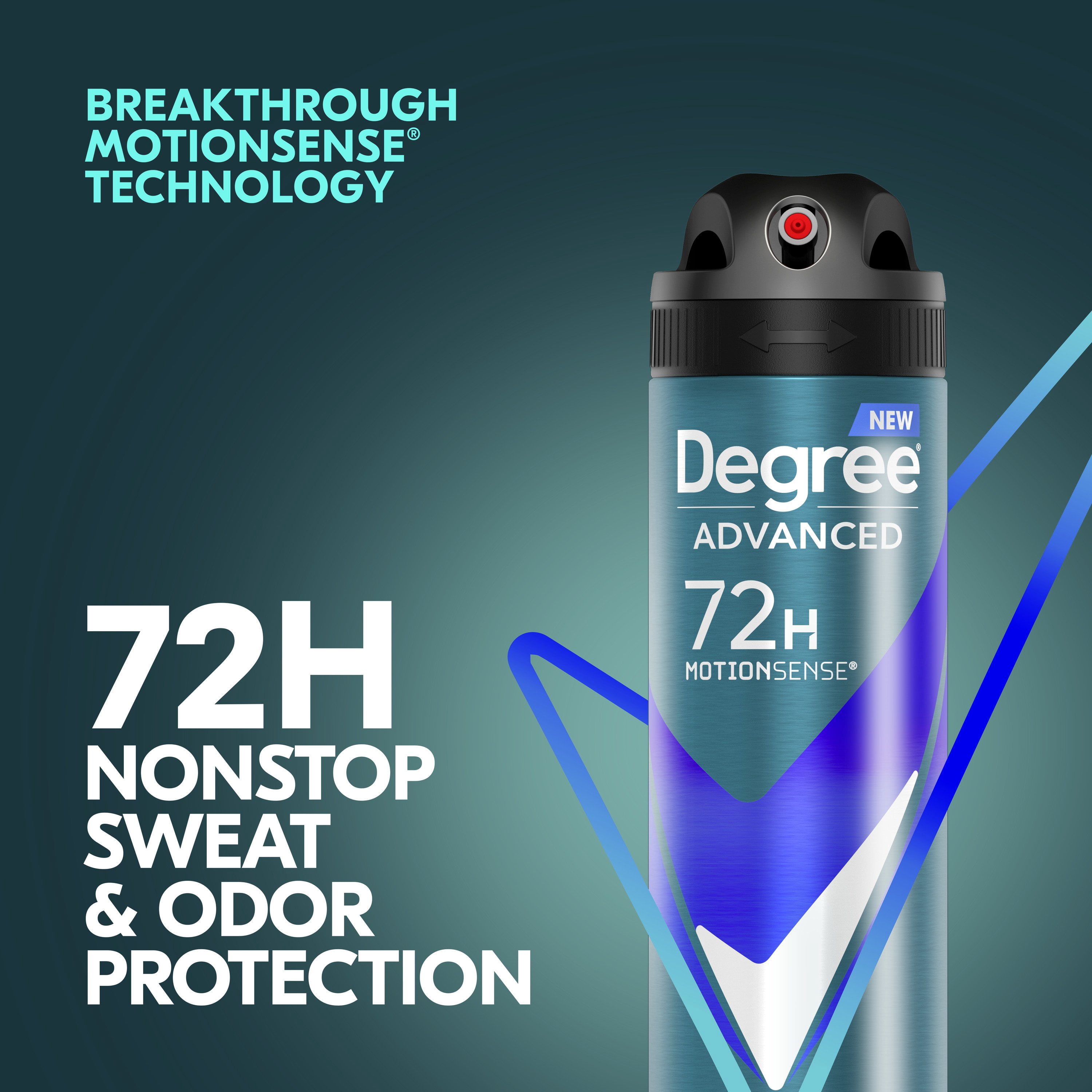 Pack Of 2 Degree Men 72 Hr Advanced Antiperspirant Deodorant Dry Spray - Extreme - 3.8 oz (Packaging May Vary)