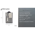 thumbnail image 4 of Elektroplate Automotive Air Fresheners Inverted Black and White American Flag New Car Scent 6-Pack, 4 of 6