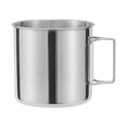 thumbnail image 1 of Taza de Camping, taza de agua, utensilios de cocina, tetera, taza térmica de acero inoxidable para beber, taza de café para viajes al aire libre con 500ml, 1 of 8