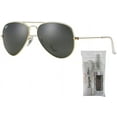 thumbnail image 3 of New RAY BAN RB3025 Aviator Sunglasses - Gold L0205, 3 of 4