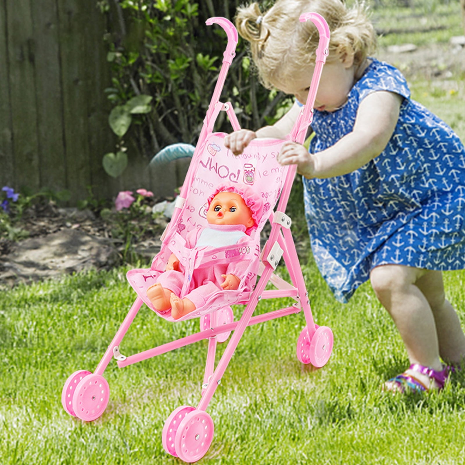 Girls toy pram sales