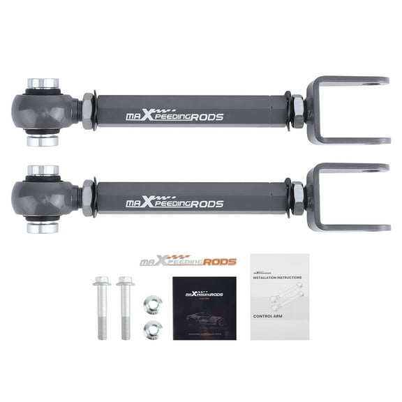 Maxpeedingrods MaXpeedingrods Adjustable Rear Toe Trailing Arms Kit For 2015-2023 Ford Mustang