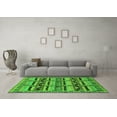 thumbnail image 3 of Ahgly Company Indoor Rectangle Oriental Green Industrial Area Rugs, 3' x 5', 3 of 4