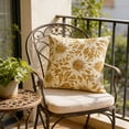thumbnail image 6 of Gumesh 18"×18" Outdoor Waterproof Pillow Covers,Outside Furniture Bench Chair Decorative Cushion Cases for Swing Deep Seat Bed Couch Sofa, 6 of 6