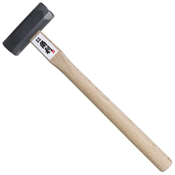 KAKURI Chisel Hammer 13 oz (375g) Japanese Woodworking Carpenter Hammer for Chisel, Plane, Nail, Heavy Duty Japanese Carbon Steel Octagonal Head Sivler, Made in JAPAN