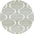 thumbnail image 1 of Ahgly Company Indoor Round Contemporary Gunmetal Gray Abstract Area Rugs, 8' Round, 1 of 6
