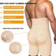 thumbnail image 4 of Pantalones moldeadores de silicona para hombre, pantalones moldeadores de cintura alta, ropa interior de ángulo plano, pantalones cortos moldeadores ajustados para hombre., 4 of 5
