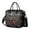 Black-28, variant on Leakproof Large Insulated Lunch Tote with Saving Lives Every Day Nurse Print Dual Compartment Cooler Bag Waterproof Adjustable Strap Foldable Multi Pocket Organizer for Work and Picnic
