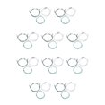 thumbnail image 2 of Guardurnaity 3 Pieces Waxed Mountain Bracelet Simple Rustproof Alloy Accessories DIY Exquisite Bangle Jewelry Craft Climbers Chains Como se muestra 10piezas, 2 of 6