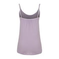 thumbnail image 4 of FAIWAD Women Casual Camisole with Removable Shelf Bra Spaghetti Straps Flowy Lounge Padded Cami Tank Top, 4 of 7
