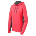 thumbnail image 5 of Sport-Tek Ladies Polyester Moist Wick Winter Hooded Pullover, 5 of 6