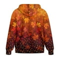 thumbnail image 4 of Garronmavis Fall Leaves Womens Oversized Zip Up Sweatshirt Smooth Trendy Women Long Sleeve Hoodies Comfortable Cozy Long Sleeve Winter Clothing Outfits with Pockets, 4 of 7