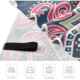 thumbnail image 2 of Coolnut 30"x60" Beach Towel with Travel Bag, Vintage Decorative Elements Oversized Sand Free Camping Towel Quick Dry Pool Bath Sport Towels, 2 of 6