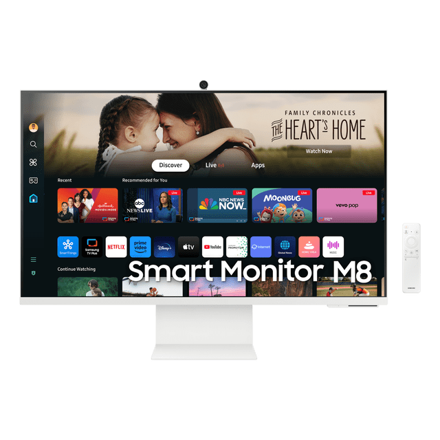 Smart Monitor 32 pulgadas Samsung M8 AI 4K tasa refresco 60 Hz SmartThings