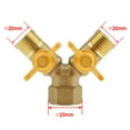 thumbnail image 2 of Conector de Tubería de Agua Macarena Válvula de 20mm de Gas, 2 of 8