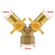 thumbnail image 2 of Conector de Tubería de Agua Y Gas de Latón, Línea de Gas de Control, Conector de Tubería de Agua de de Línea , Válvulas de de 20mm de Zulema Válvula de manguera de gas, 2 of 8