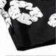 thumbnail image 4 of Summer Men Shorts Flower Print Drawstring Elastic Waist Loose Pockets Pleated Vacation Beach Sport Casual Homewear Short Pants 26s, 4 of 5
