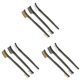 thumbnail image 1 of 3 PCS Cepillo Alambre Acero Doble Extremo Latón / Inoxidable Nailon Eliminación Óxido, 1 of 6