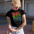 thumbnail image 2 of Mom of the Sweet One, Mother of Kind Son or Daughter Quote, Groovy Retro Wavy Text Merch Gift, Black T-Shirt, Medium, 2 of 5