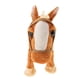 thumbnail image 2 of Caballo Eléctrico Camina y Caballo Relleno una Correa , Naranja Yotijar Juguete del Caballo Caminante, 2 of 10