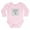 Petal Pink, variant on CafePress - QT Pi Body Suit - Long Sleeve Cotton Baby Bodysuit