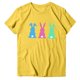 thumbnail image 5 of Blusa informal de manga corta con cuello redondo y estampado de Pascua para mujer Pompotops hfajkhk127898, 5 of 5