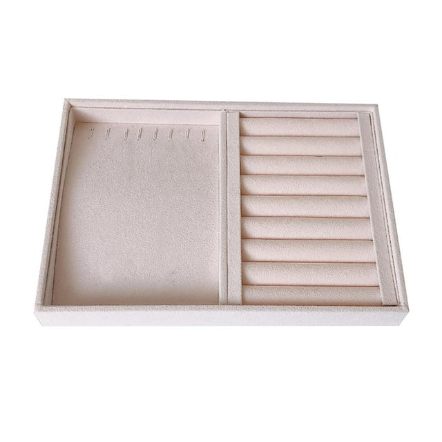 Bandeja de almacenamiento Organizador de Estilo 06 Zulema Bandeja de terciopelo para joyas