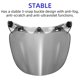 thumbnail image 4 of Lente De Casco Retro De Tres Botones, Cubierta Decorativa Para Casco, Lente Universal De 3 Botones, Visera Abatible Hacia Arriba, Lente Protectora, Lente Única Para Casco De Motocicleta Eigraketly VI009026-02, 4 of 7