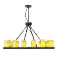 thumbnail image 2 of Meyda 168321 48 in. Loxley Jadestone 16 Light Chandelier, Antique Iron Gate, 2 of 5