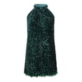 thumbnail image 3 of Mgmyaa Women's Evening Gown Sleeveless Sequin Casual Halter Cocktail-Length Dress, 3 of 9