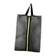 thumbnail image 4 of Bolsa para colgar zapatos con cremallera, impermeable, organizador de viaje, organizador clasificado de zapatos negro, 4 of 9