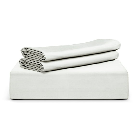 TAFTS Bamboo Duvet Cover Set, Full Size - 100% Pure Bamboo Viscose Duvet Set - 400TC Bamboo Duvet & 2 Pillow Shams - 3 Pieces - Silk Feel, Cooling, Anti-Static (Ivory White)