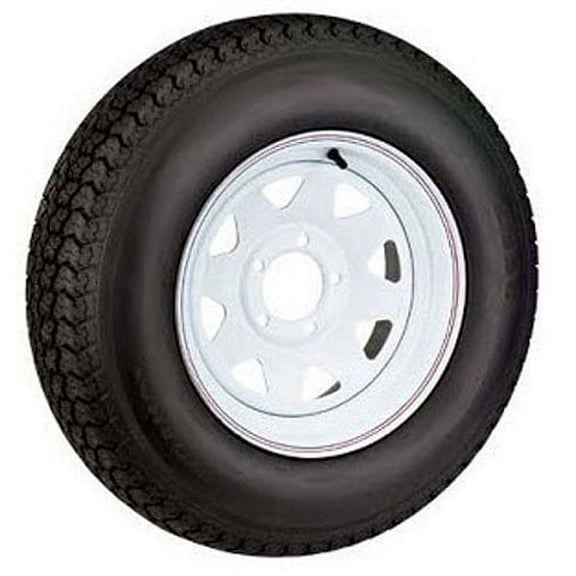 American Tire & Wheel 3s550 St215/75dx14(C) T&W 5h White E