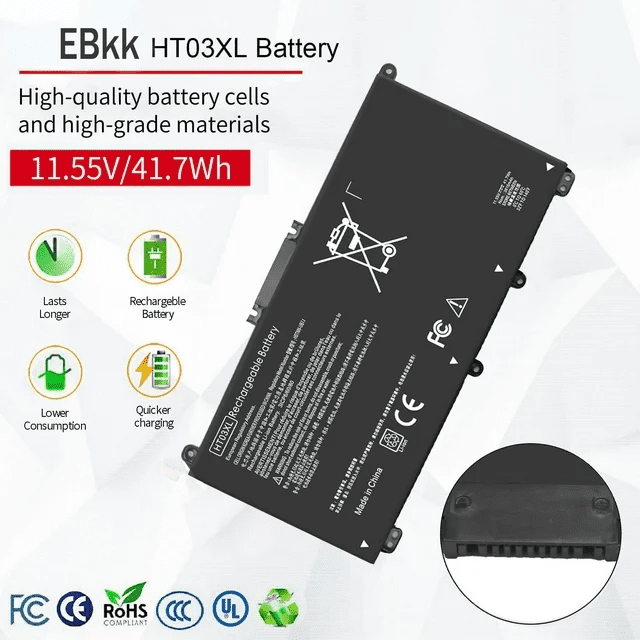 HT03XL HTO3XL L11119-855 Laptop Battery for HP  Pavilion 14-CE 14-CF 14-DF 15-CS 15-DA 15-DB 15-DW 17-BY  17-CA Series 15-CS0053CL 15-DW0033NR 15-DB0004DX  15-DA0014DX
