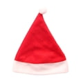 thumbnail image 1 of Inteprter 10 Uds gorros navideños pequeños transpirables ligeros exquisito gorro de Papá Noel decoración de Navidad adorno de frutas cena de fiesta Kits de decoración para fiestas Inteprter HA068320-00, 1 of 6
