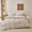 ZLJ02, variant on ChliEarime Heicatte Green Pleated Voile Quilt Cover Set Modern Bedding- Twin Size with 1 Duvet Cover (66" x 90") and 1 Pillow Sham (20" x 30")