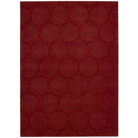 Joseph Abboud Rug Collection Monterey Hand-Woven Red Area Rug