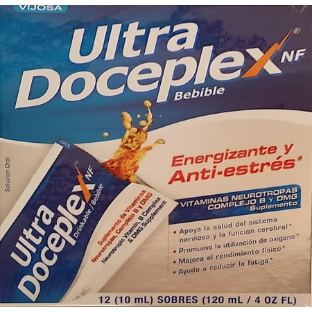 Ultradoceplex Drinkable Energy Booster 4 oz fl - Suplemento Multivitaminico