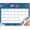 Jun 19month blue, variant on Desk Calendar 2026-2027, 19-Month School Year Calendar, 2026 Jun. - 2027 Dec, 17"x11.5" Large Monthly Desk Planner with Corner Protectors, Ample Blocks & Notes for Home Office